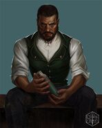 Official art of Daemon Adams, by Lizzart.[art 3]