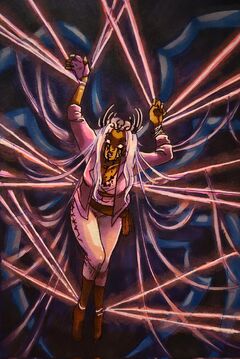 Opal in the Spider Queen's web - Pyromeekorai