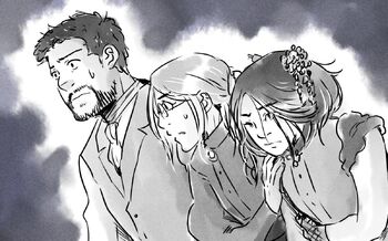 Bentley Badger, Alexandra O'Neil, and Hanako Hayashi by Elaine Tipping