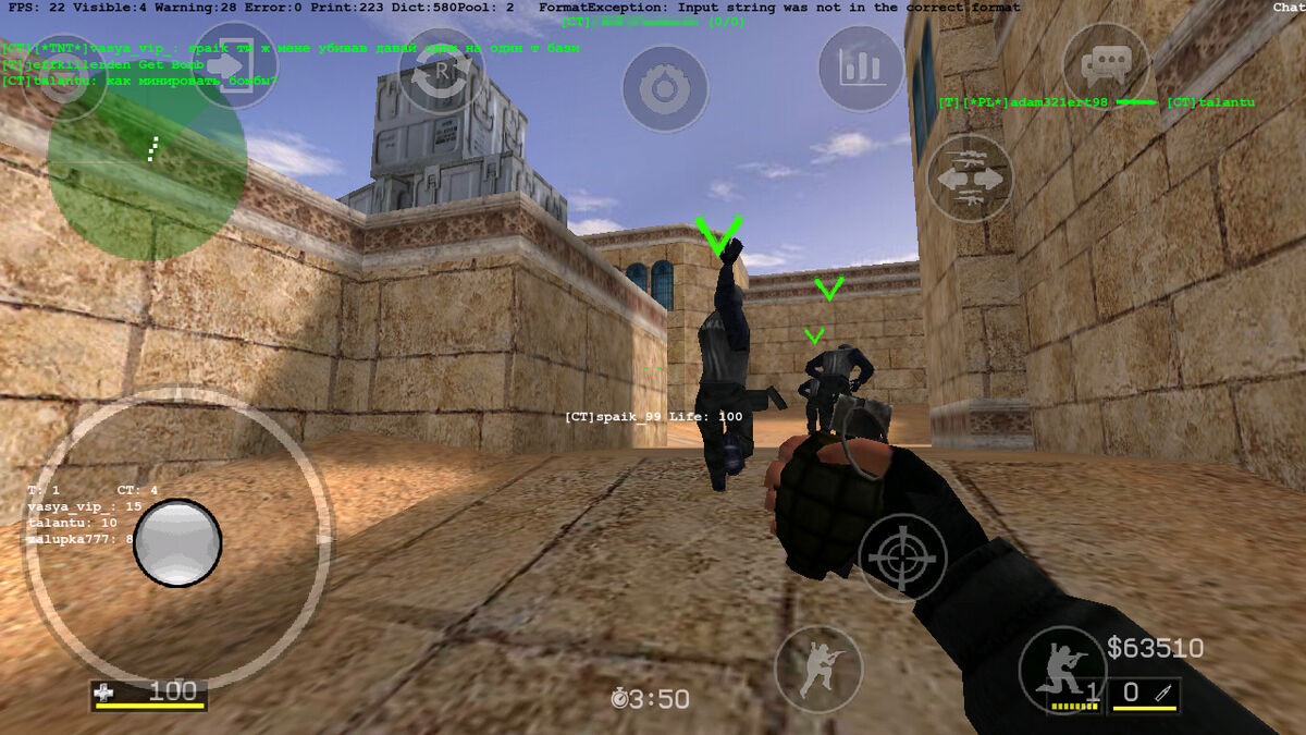 Multiplayer Options, Counter-Strike Wiki