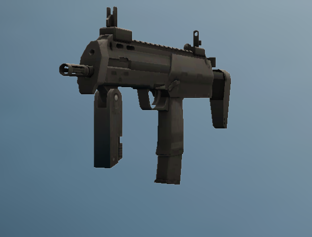 submachine gun mp7