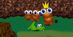 Croc learning to walk