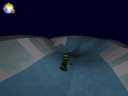 An ice slide in the final game (only accesible by modyfying the maps.idx file.)