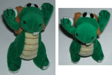 Croc plush sales