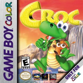 Croc Game Boy Color cover