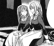 Clarith in her maid atire in the manga