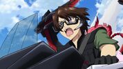 Cross Ange ep 13 Tusk piloting