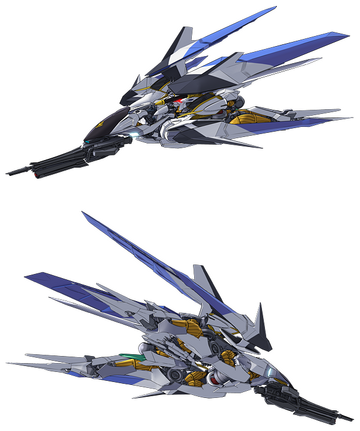 Cross Ange: Rondo of Angel and Dragon Villkiss Moderoid Model Kit