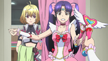 Cross Ange – ep 4 – As duas patetas