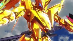 Cross Ange ep 11 Enryugo turns gold.jpg
