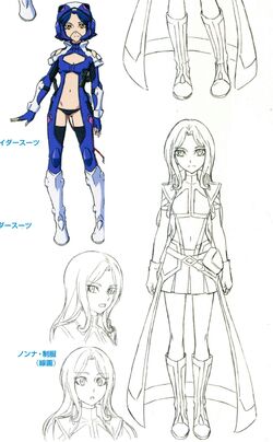 Cross Ange: Tenshi to Ryuu no Rondo Character & VOICE BOOK art