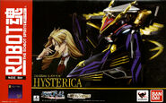Bandai Robot Spirits Hysterica Angelo, Action Figure Di Cross Ange, 14 Cm, Collezionabile