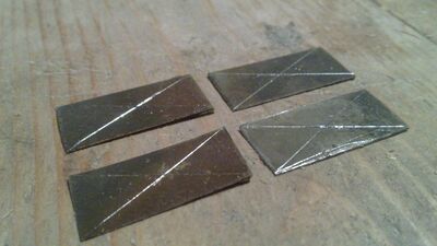 Making metal nock reinforcement - 01