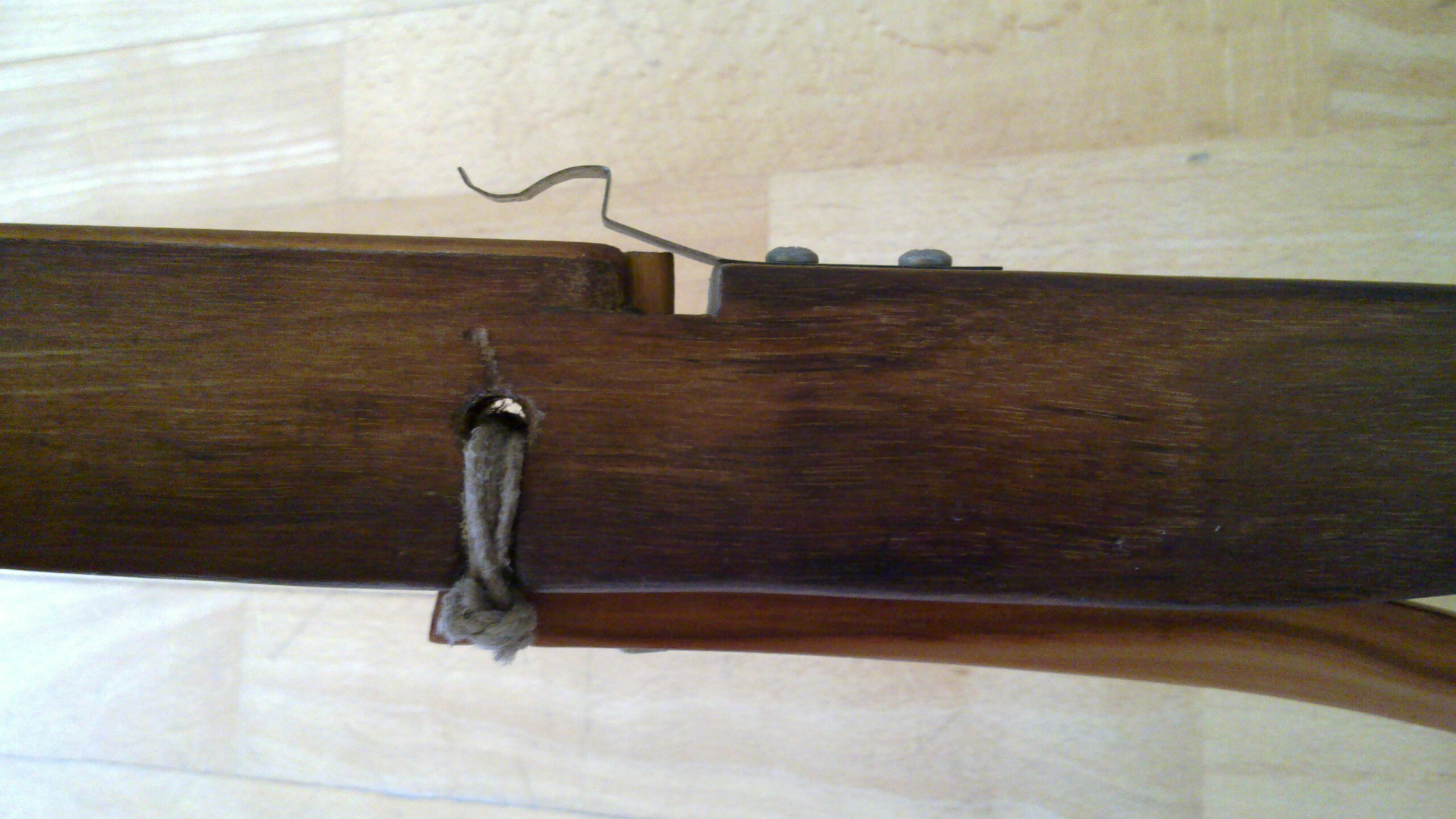 homemade crossbow trigger