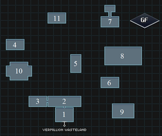 Vermillion Dungeon Map