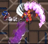 His basic sword slash.