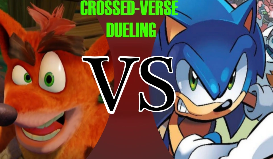 Crash Bandicoot vs Sonic the Hedgehog | Crossed-Verse Dueling Wiki | Fandom