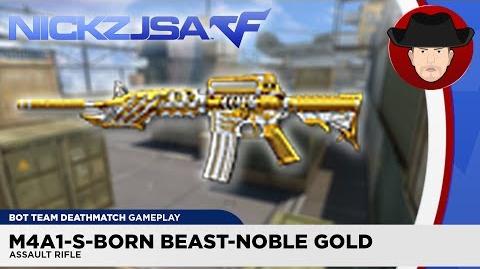 M4A1-S-Born Beast-Noble Gold CROSSFIRE China 2