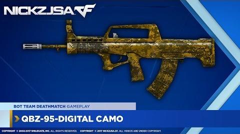 QBZ-95-Digital Camo (Gold) CROSSFIRE China 2