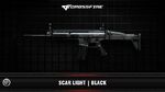 CF Scar Light Black