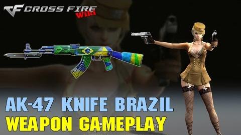CrossFire - AK-47 Knife Brazil - Weapon Gameplay
