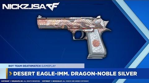 Desert Eagle-Immortal Dragon-Noble Silver CROSSFIRE China 2