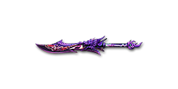 Purple & Silver Dragon Blade