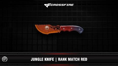 CF Jungle Knife Rank Match Red
