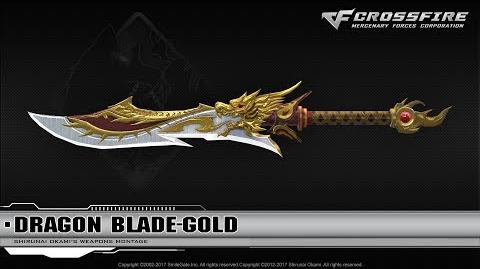 CrossFire China Dragon Blade-Gold