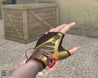 An example which displays the alarm effect when being attacked