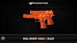 dual desert eagle blaze crossfire