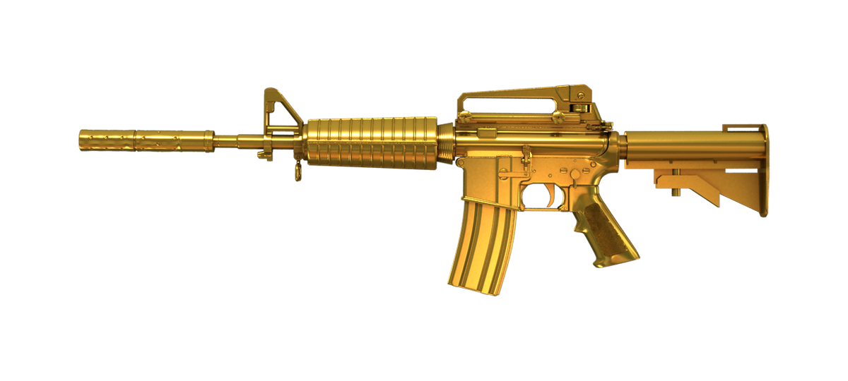 Weapon png. М4а4 золотой. Автомат Калашникова АК-47 золотой. Золотая м-16 винтовка. Оружие без фона.