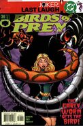 Birds of Prey #36 "Joker: Last Laugh: Canary Caged" (December, 2001)