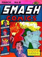 Smash Comics #8 "Black X: "The Rescue of Gale Payson"" (March, 1940)