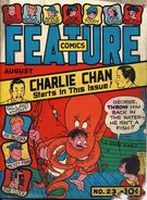 Feature Comics #23 "Charlie Chan: "Introducing Charlie Chan"" (August, 1939)
