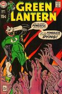 Green Lantern Vol 2 #71 "The City That Died" (September, 1969)