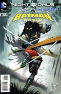 Batman and Robin Vol 2 #9 "Night of the Owls: Robin Hears a Hoo" (July, 2012)