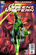 Green Lantern Vol 4 #36 "Rage of the Red Lanterns Part II" (December, 2008)