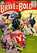 Brave and the Bold #1 "The Thunder of the Chariots!" (September, 1955)