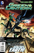 Green Lantern Vol 5 #12 "The Revenge of Black Hand Part 2" (October, 2012)