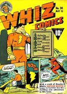 Whiz Comics #30 "The Heritage of the Batsons" (May, 1942)