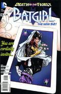 Batgirl Vol 4 #15 "Collision, Part Two: Engagement" (February, 2013)