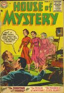 House of Mystery #36 "The Treasure of Montezuma" (March, 1955)