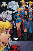 "Supergirls", from Superman/Batman #24. , , , and .