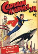 Captain Marvel, Jr. #17 "Capt. Marvel Jr. Meets Himself in the Future" (March, 1944)
