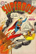 Superboy #56 "The Secret of Fort Smallville" (April, 1957)