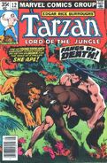 Tarzan Vol 2 #12 "Fangs of Death!" (May, 1978)