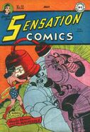 Sensation Comics #55 "The Bughuman Plague" (July, 1946)