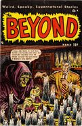 The Beyond #3 "The Amulet of Terror" (March, 1951)