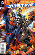 Justice League Vol 2 #9 "The Villain's Journey, Chapter One: The Call for Adventure" (July, 2012)